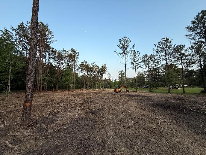 Cleared property development site