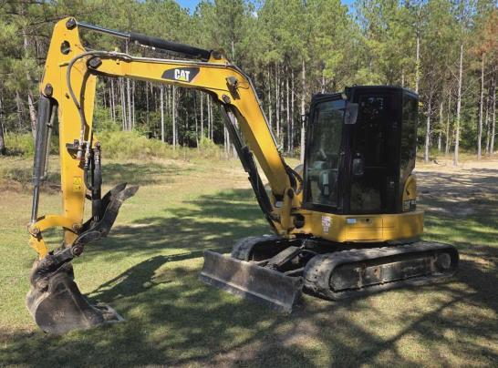 Caterpillar 305.5E2 CR compact excavator
